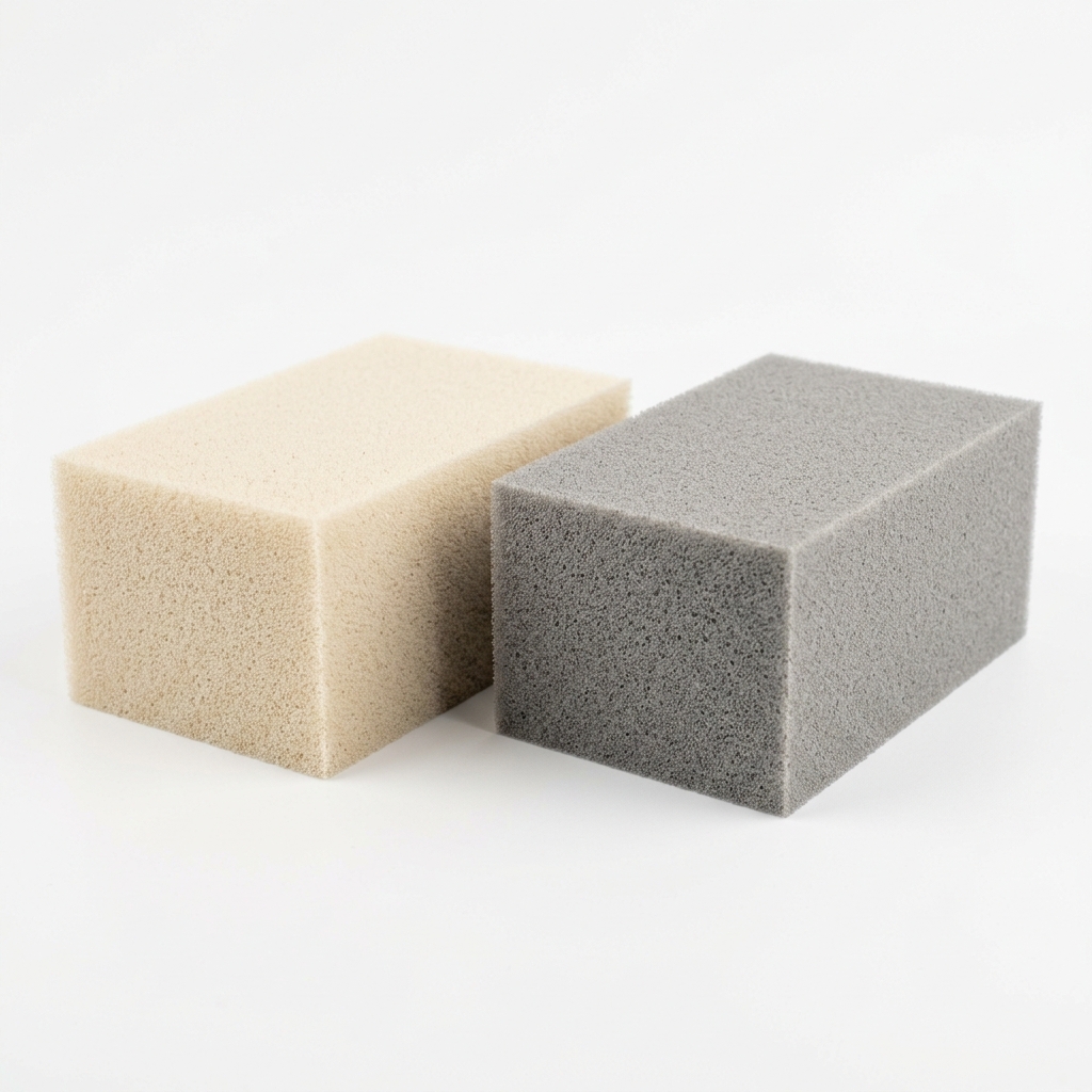 Polyurethane foam blocks