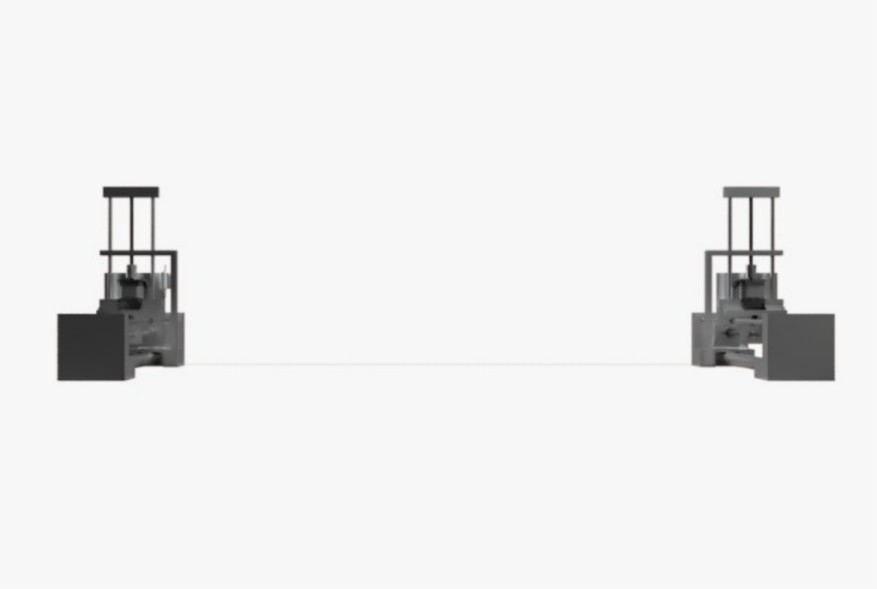 Chandrama Solutions CNC Hot Wire Thermocol Cutting Machine — 4-axis precision foam cutter with dual towers